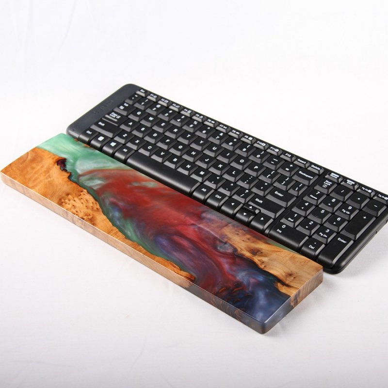 Epoxy Resin Keyboard Wrist Rest