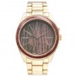 Men metal strap wristwatch quartz watch 201
