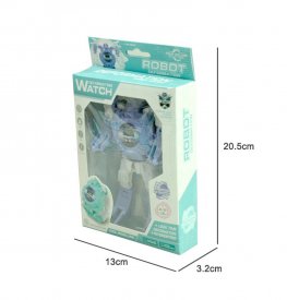 Colorful Cartoon Plastic Robot Toy Boys Watches  Colorful Cartoon Plastic Robot Toy Boys Watches