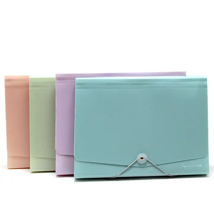 Sedex Factory Wholesale Office Stationery Custom Paper Magazine File Box Folder for School Student 100pc