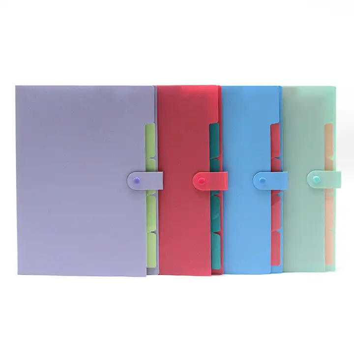 Sedex Factory Wholesale Office Stationery Custom Paper Magazine File Box Folder for School Student 100pc