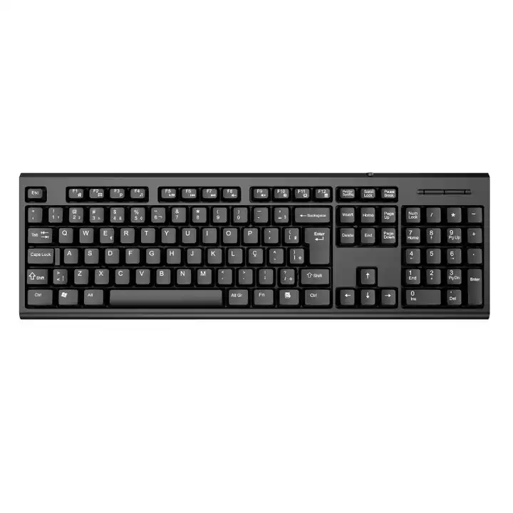 Office keyboard High Quality 2.4G Wireless keyboard for Windows Laptop Desktop Customize Keyboard 50pc