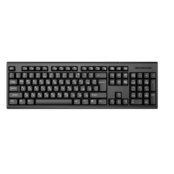 Office keyboard High Quality 2.4G Wireless keyboard for Windows Laptop Desktop Customize Keyboard 50pc