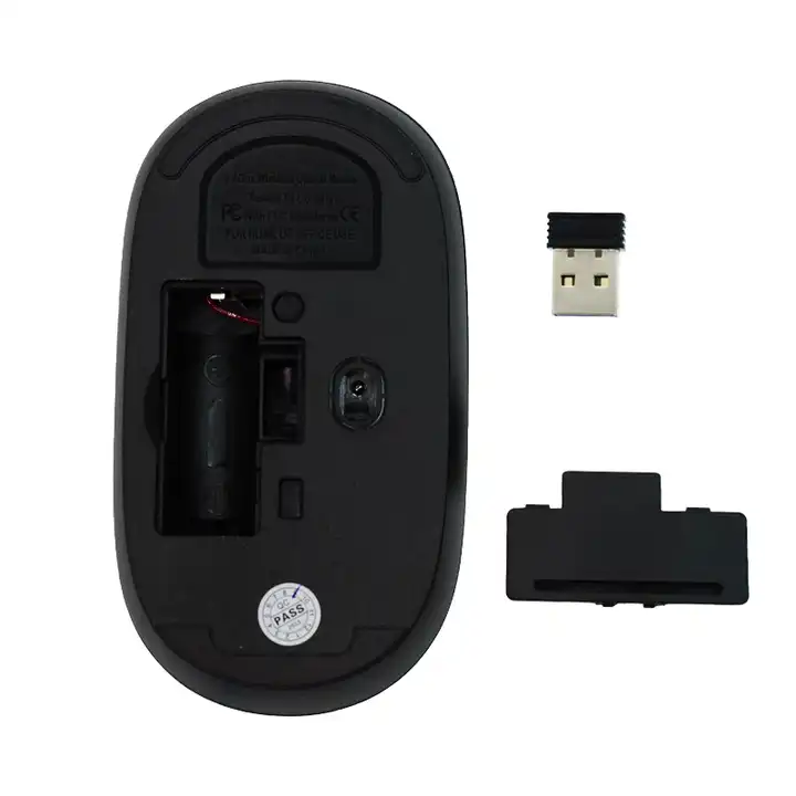 Factory Direct Sale Ultra-thin Ergonomic 2.4Ghz With battery Wireless Keyboard and Mouse Combo Set for Office 20pc